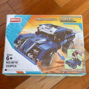 vertoy Mechanical Master Blue Building Set